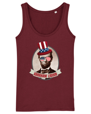 Amuzant Abraham Lincoln Burgundy