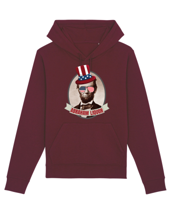 Amuzant Abraham Lincoln Burgundy