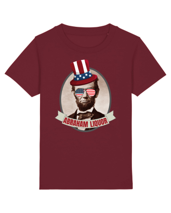 Amuzant Abraham Lincoln Burgundy