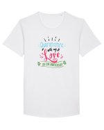 Quarantine Love Tricou mânecă scurtă guler larg Bărbat Skater