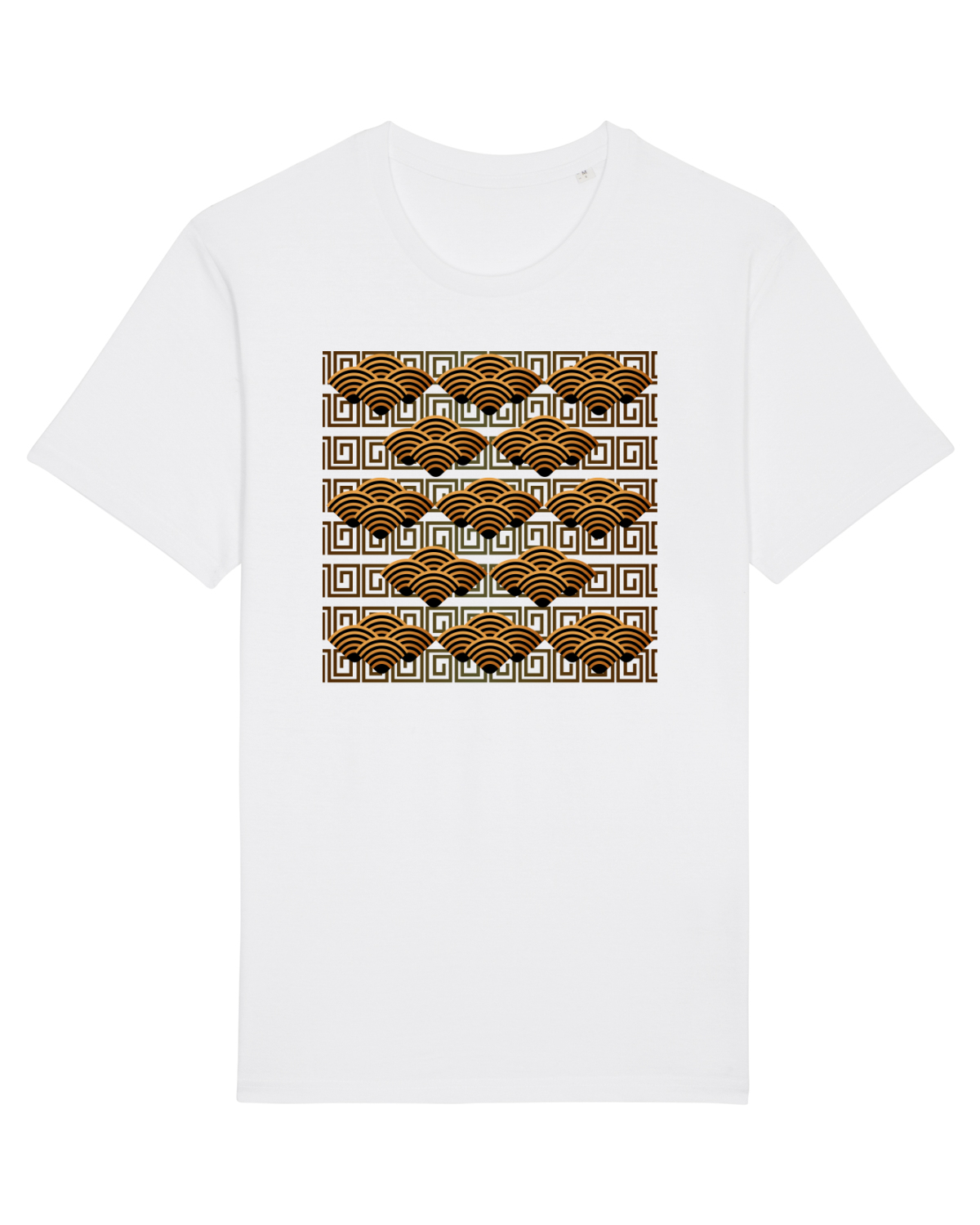 Tricou mânecă scurtă Unisex Rocker White
