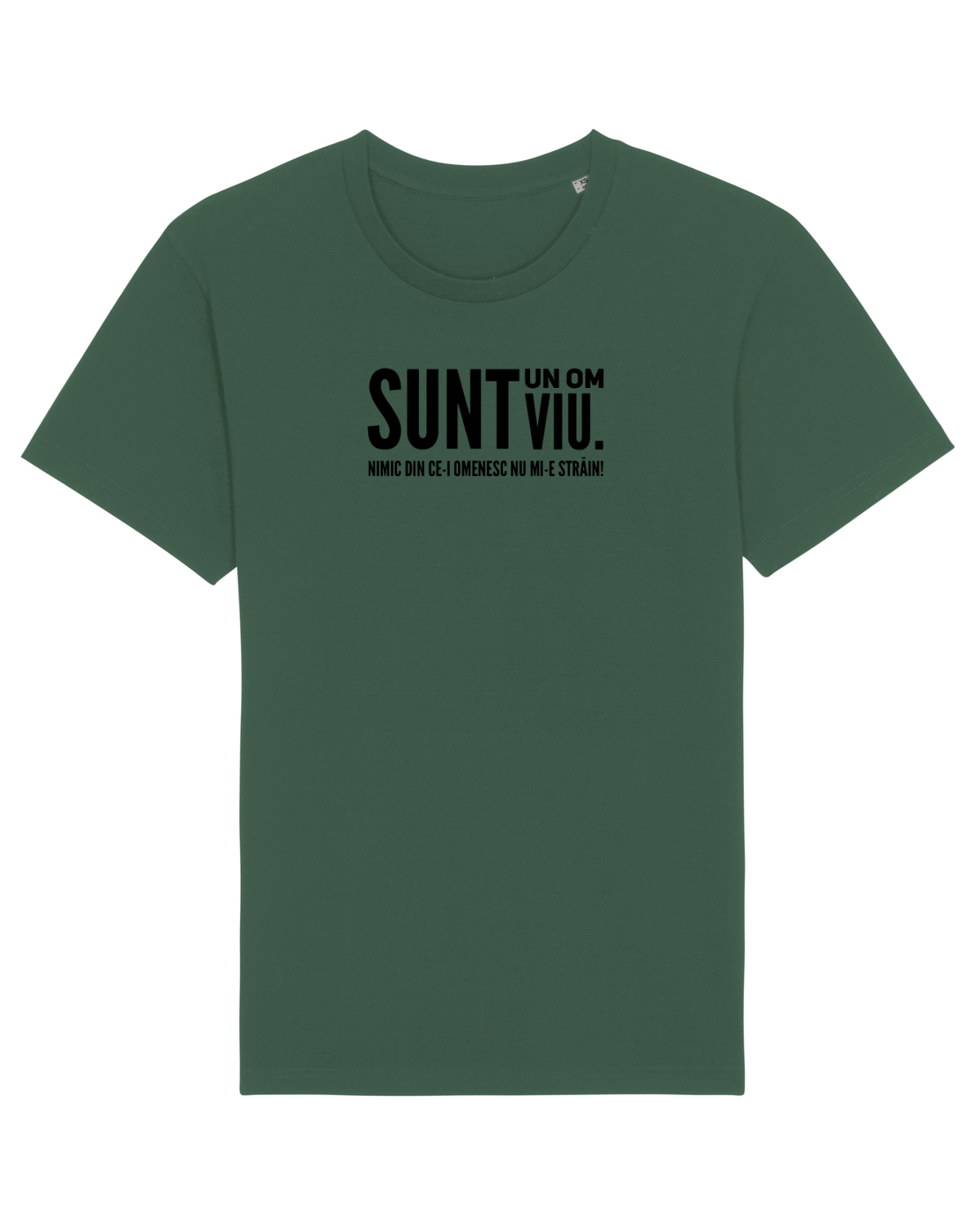 Tricou mânecă scurtă Unisex Rocker Bottle Green