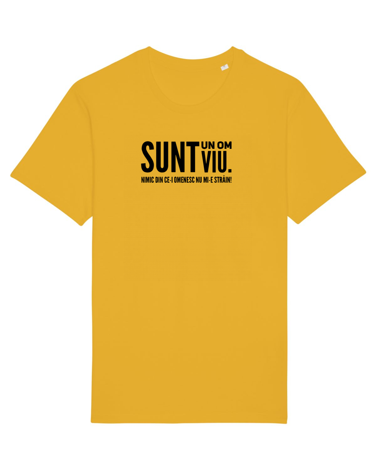 Tricou mânecă scurtă Unisex Rocker Spectra Yellow