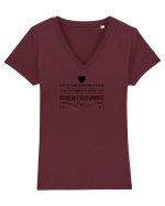 Inspiro #28 Tricou mânecă scurtă guler V Damă Evoker