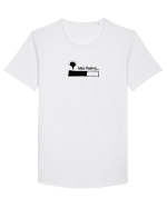 idea Tricou mânecă scurtă guler larg Bărbat Skater