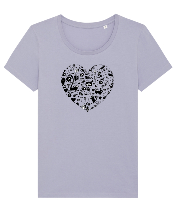 Halloween Hearts Lavender