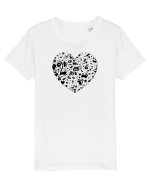 Halloween Hearts Tricou mânecă scurtă  Copii Mini Creator