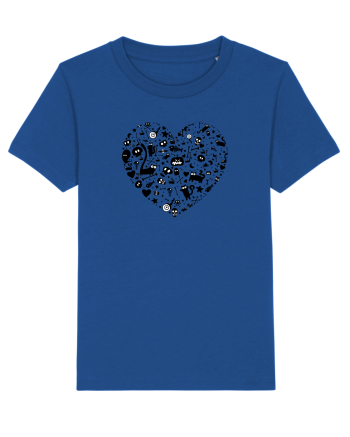 Halloween Hearts Majorelle Blue