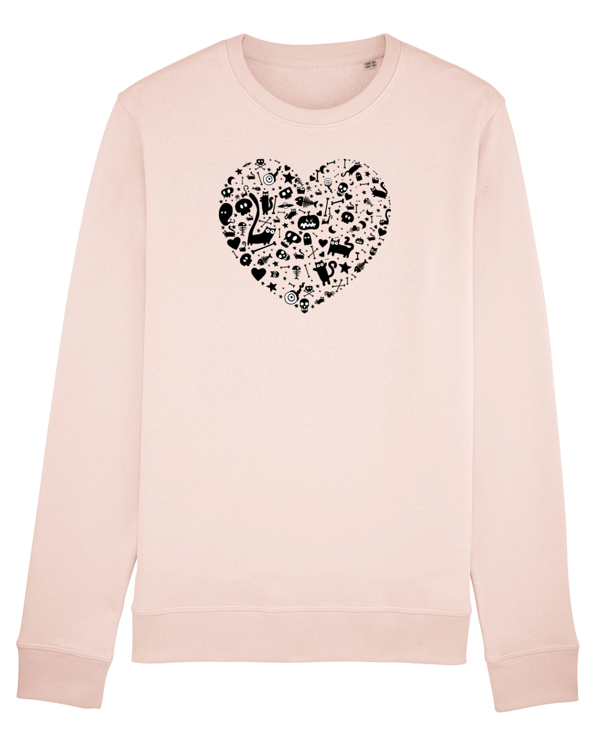Bluză mânecă lungă Unisex Rise Candy Pink