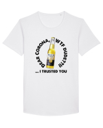 Corona Bere Tricou mânecă scurtă guler larg Bărbat Skater