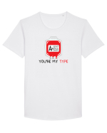 You're my type Tricou mânecă scurtă guler larg Bărbat Skater