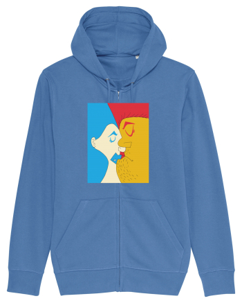 The kiss Bright Blue