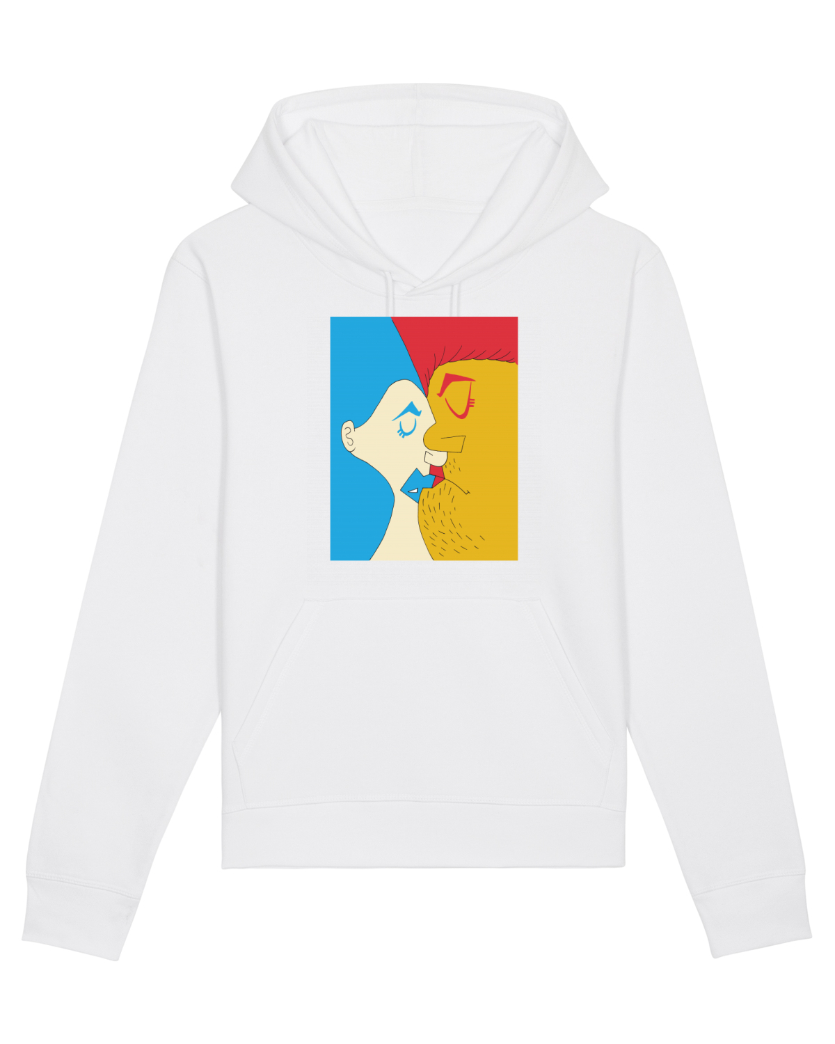 Hanorac Unisex Drummer White