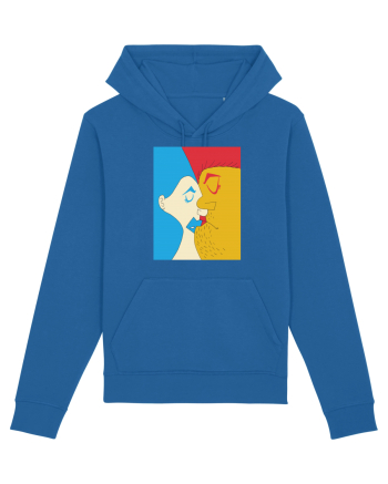 The kiss Royal Blue