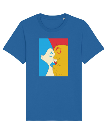 The kiss Royal Blue