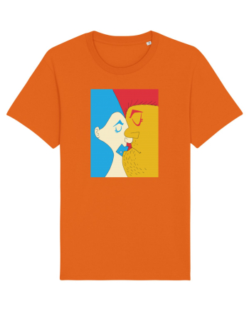 The kiss Bright Orange