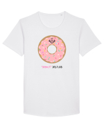 DONUT Disturb Tricou mânecă scurtă guler larg Bărbat Skater