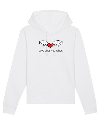 Love gives you wings White