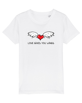 Love gives you wings White