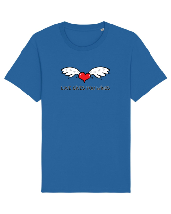 Love gives you wings Royal Blue