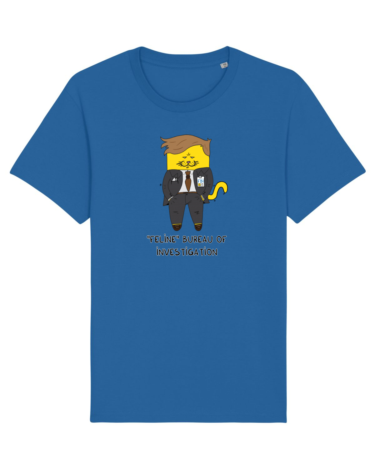 Tricou mânecă scurtă Unisex Rocker Royal Blue