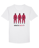 Squid Game | Who's next? Tricou mânecă scurtă guler larg Bărbat Skater