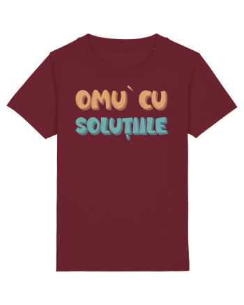 Omu` cu solutiile Burgundy