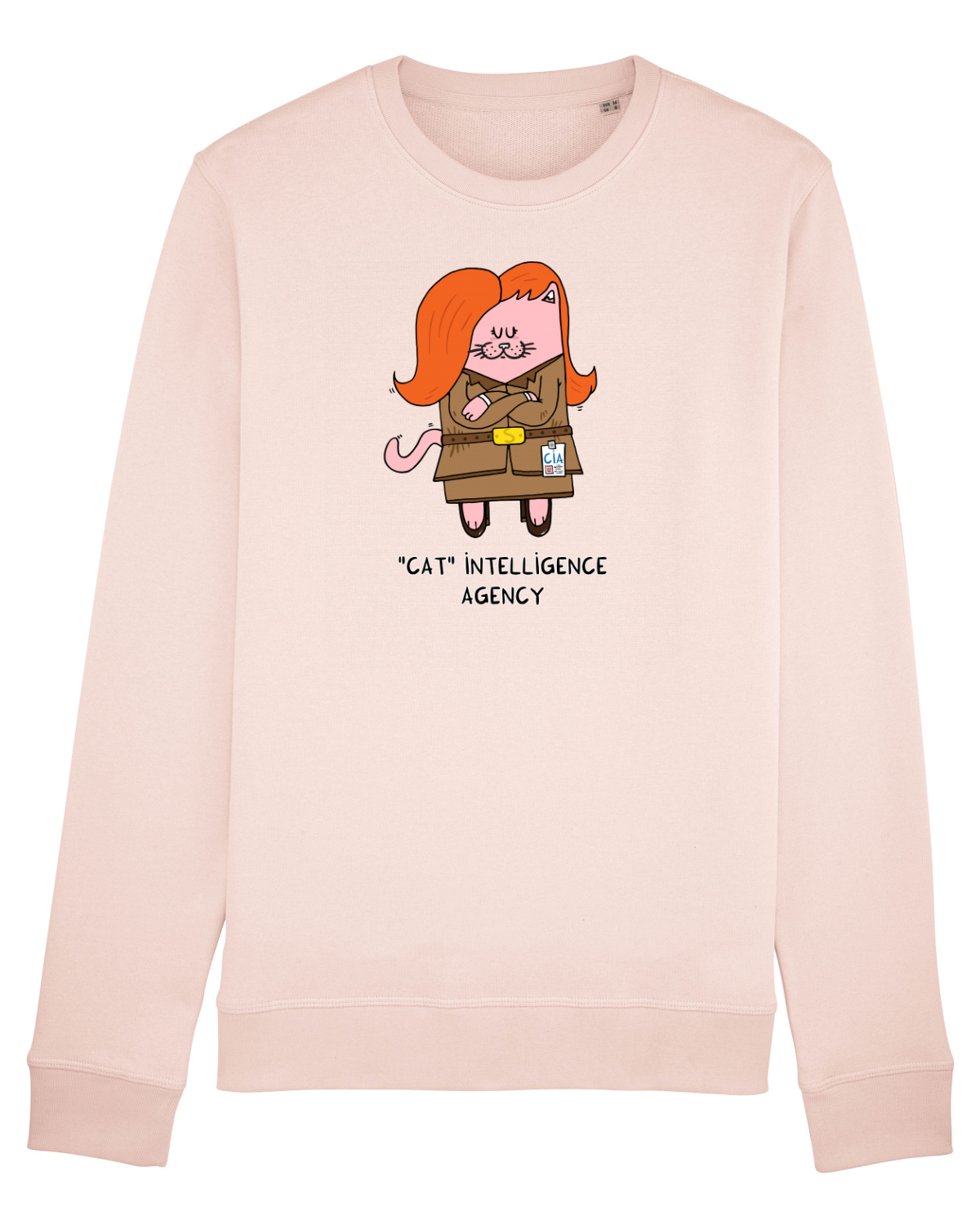 Bluză mânecă lungă Unisex Rise Candy Pink