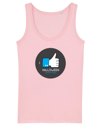 I like Halloween (with you) Cotton Pink