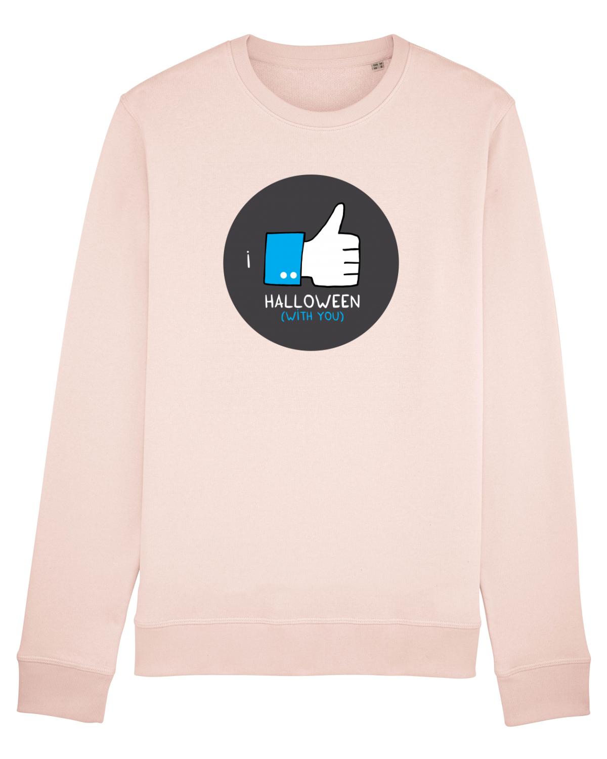 Bluză mânecă lungă Unisex Rise Candy Pink