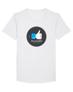 I like Halloween (with you) Tricou mânecă scurtă guler larg Bărbat Skater