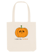 I love you, PUMPKIN Sacoșă textilă