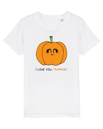 I love you, PUMPKIN White
