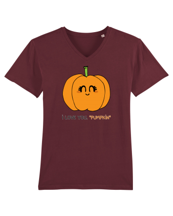 I love you, PUMPKIN Burgundy