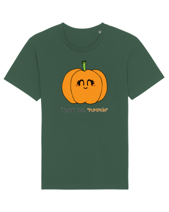 I love you, PUMPKIN Bottle Green