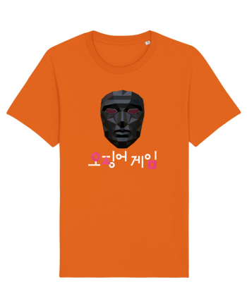 Masca Front Man Squid Game Bright Orange