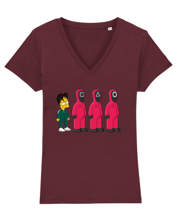Squid Game 456 Burgundy