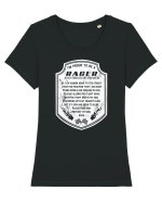 RACER Tricou mânecă scurtă guler larg fitted Damă Expresser