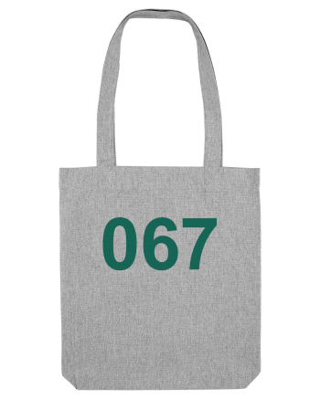 Player 067 Squid Game Heather Grey
