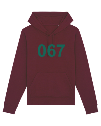 Player 067 Squid Game Burgundy