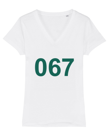 Player 067 Squid Game White