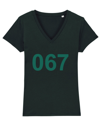 Player 067 Squid Game Black