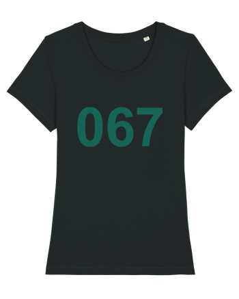 Player 067 Squid Game Black