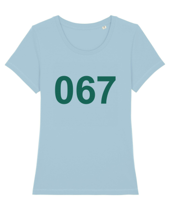 Player 067 Squid Game Sky Blue