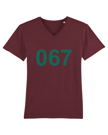 Player 067 Squid Game Burgundy