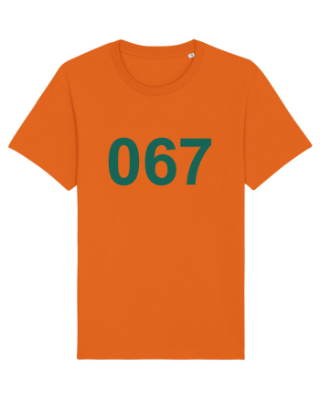 Player 067 Squid Game Bright Orange