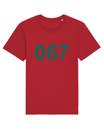 Player 067 Squid Game Red