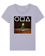 Player 456 Squid Game Tricou mânecă scurtă guler larg fitted Damă Expresser