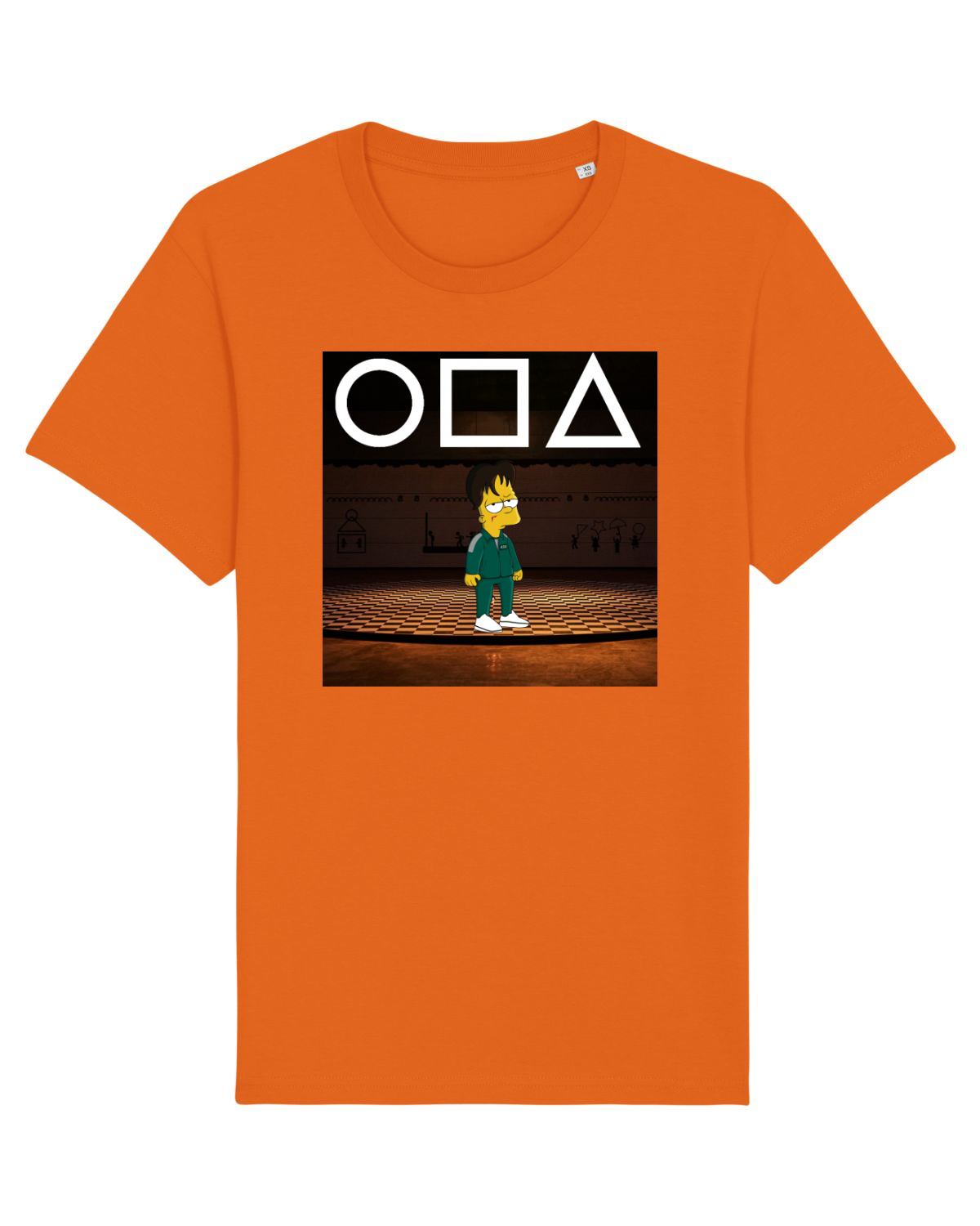 Tricou mânecă scurtă Unisex Rocker Bright Orange