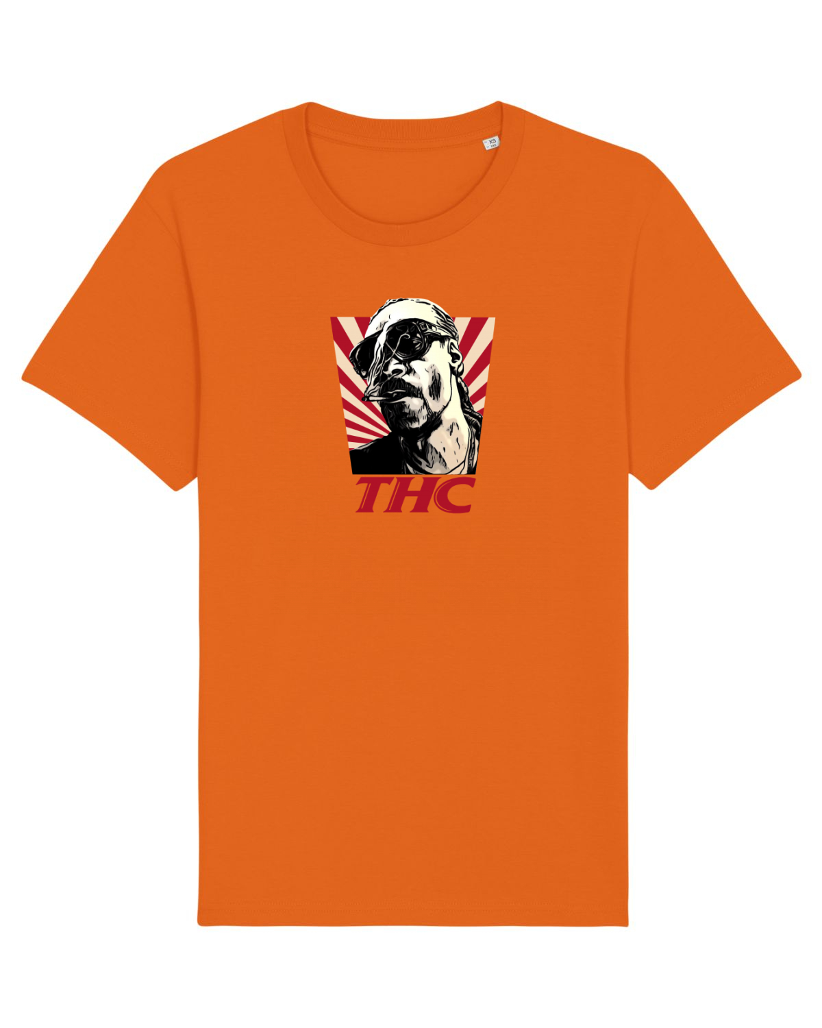 Tricou mânecă scurtă Unisex Rocker Bright Orange